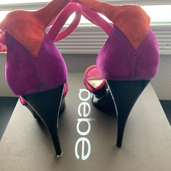 Bebe platform sandal size 7 - Picture 3 of 4